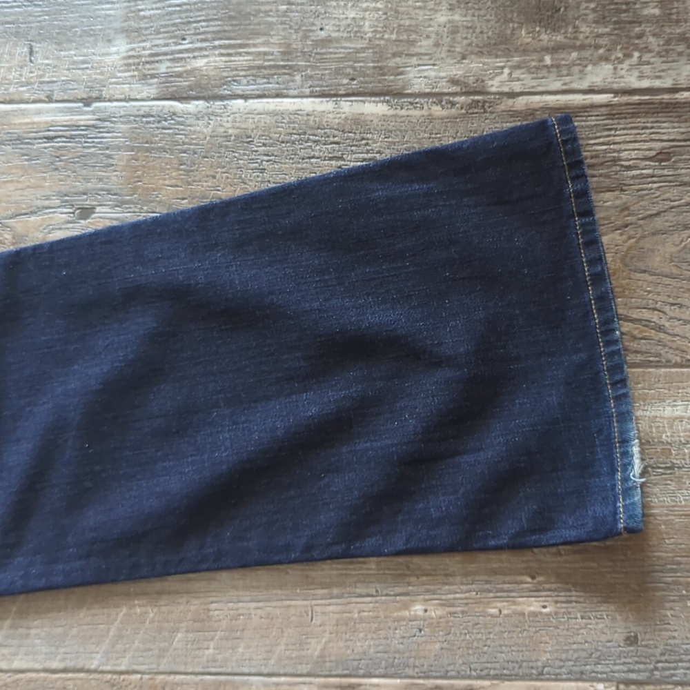 HUDSON"Rebel" Signature bootcut darkwash jeans #W170DHK sz 26x35.5L TALL euc - Picture 8 of 14